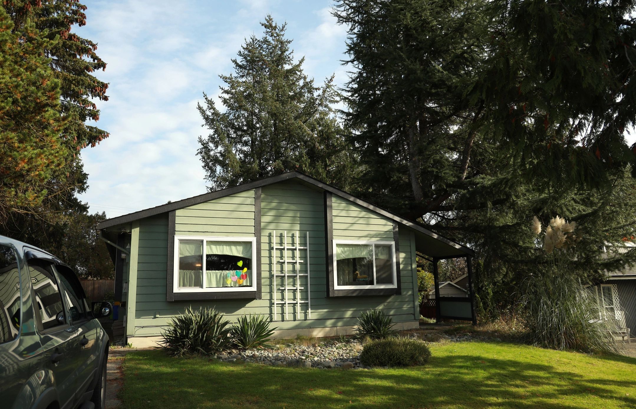 Residential home exterior representing homeowner property improvement